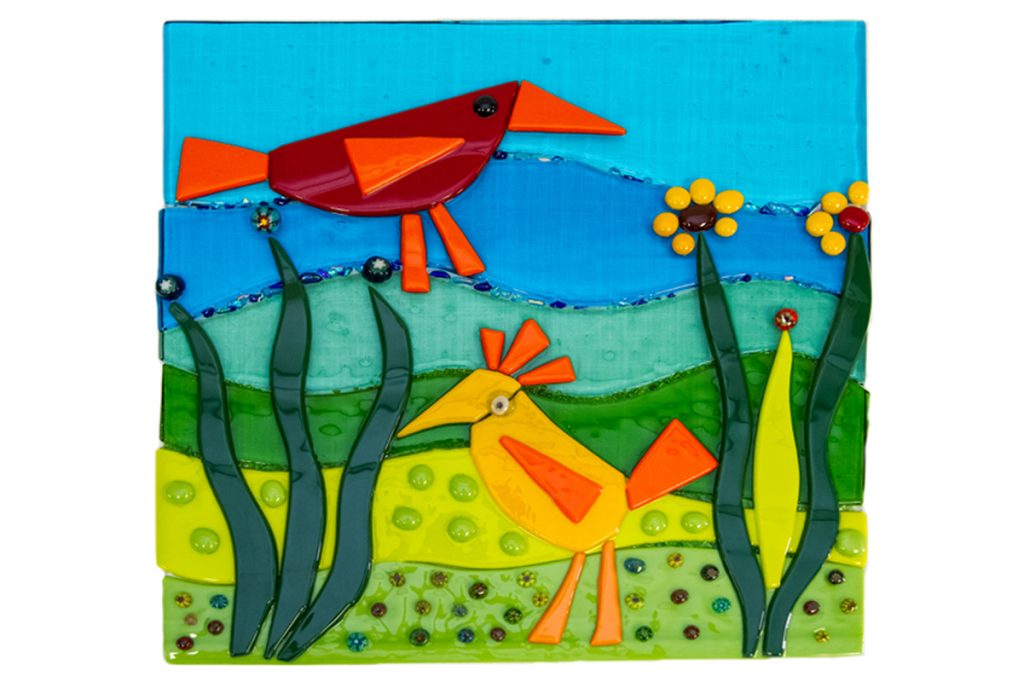 Garden Birds by Liz Train