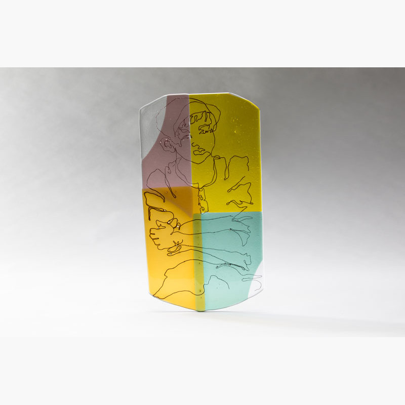 Gesture in Glass I by Jackie Mild Lau