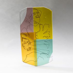Gesture in Glass I by Jackie Mild Lau