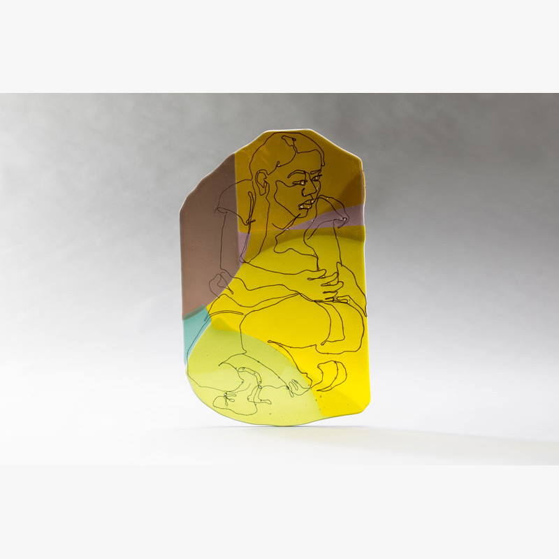 Gesture in Glass I by Jackie Mild Lau