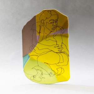 Gesture in Glass I by Jackie Mild Lau